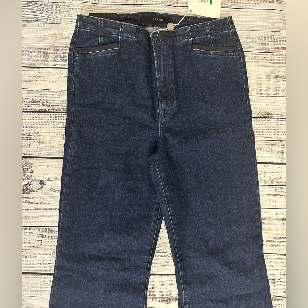 J Brand DARK WASH CIVILITY FLARED‎ JEANS Sz. 29 - Picture 8 of 16